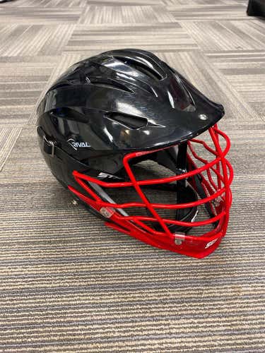 Black New STX Rival Helmet
