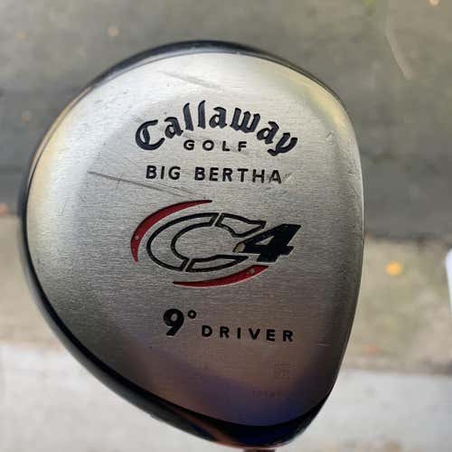 Men's Right Handed Big Bertha Regular Flex 9 Loft Driver