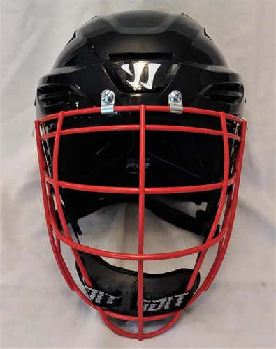 Warrior PX2 Fatboy Helmet w/ Gait G7 Cage Red - Black Medium - NEW