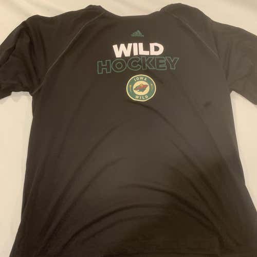 Team Issue Iowa Wild Adult Large Adidas Shirts