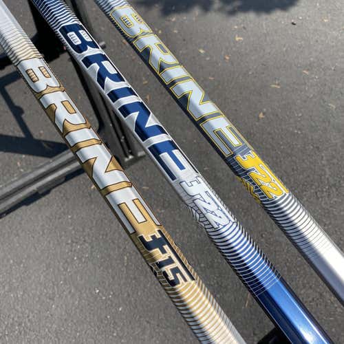 New Brine F22 Defense Lacrosse Shaft - SILVER