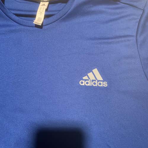 Like New Blue Men's XL Adidas  Dry Fit Shirt