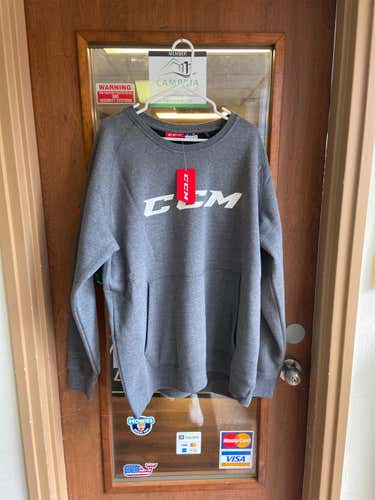 Gray Unisex XXL CCM Pullover