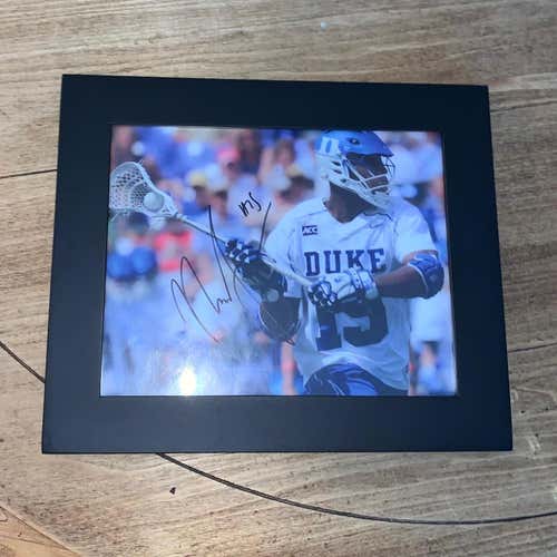 Signed/Autographed Myles Jones Photo Framed