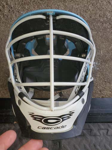 Used Cascade S Helmet light blue great condition