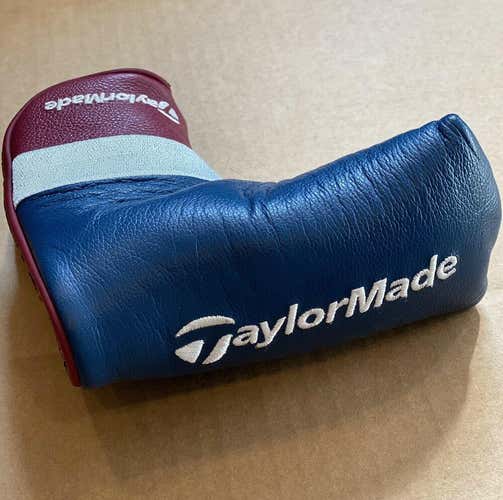 TaylorMade British Open Blade Putter Cover Headcover MINT! #5165