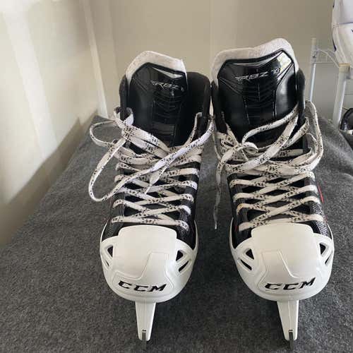 Senior CCM RBZ 70 Regular Width  Size 9.5 Hockey Goalie Skates