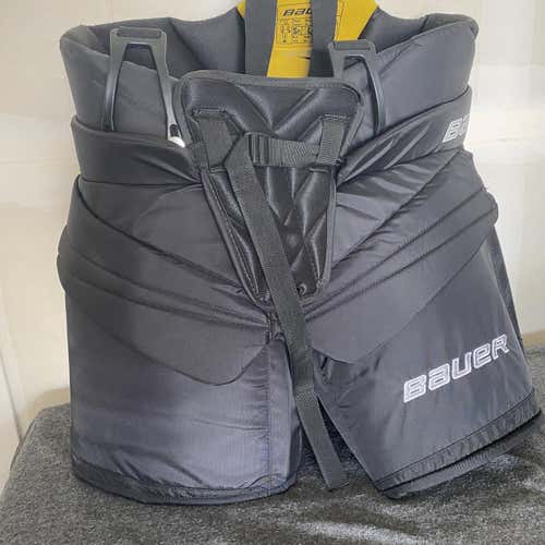 Black Senior Large Bauer Supreme One.9  Hockey Goalie Pants