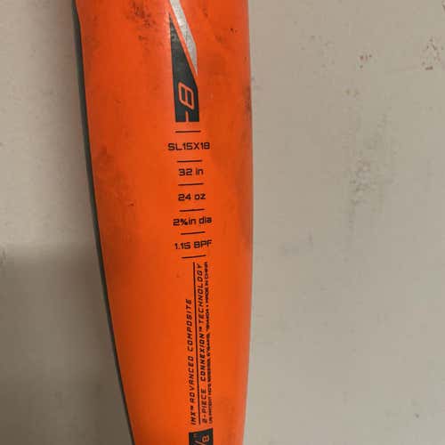 Used 2015 Composite XL1 (-8) 24 oz 32" Bat