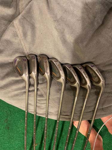 Men's Right Handed Jumbo prostaff Regular Flex Steel Shaft Iron Set