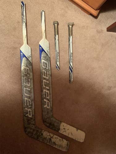 Broken Bauer 1s Senior Regular 27" Paddle Goalie Stick