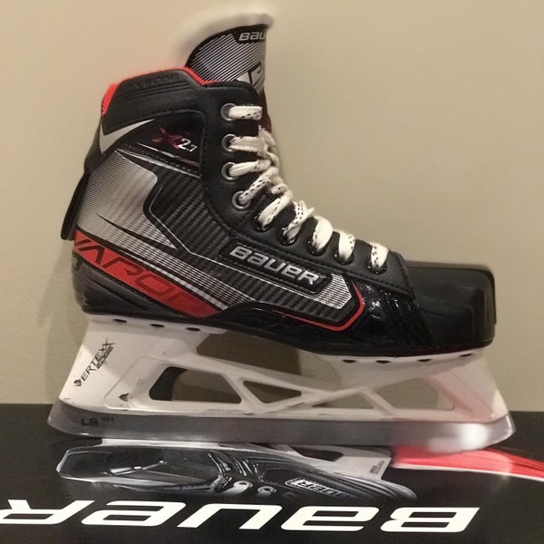 Senior Bauer Vapor X2.7 Regular Width Pro Stock Size 7 Hockey Goalie Skates