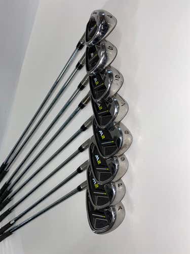 Men's Left Hand M2 Regular Flex Steel Shaft Iron Set