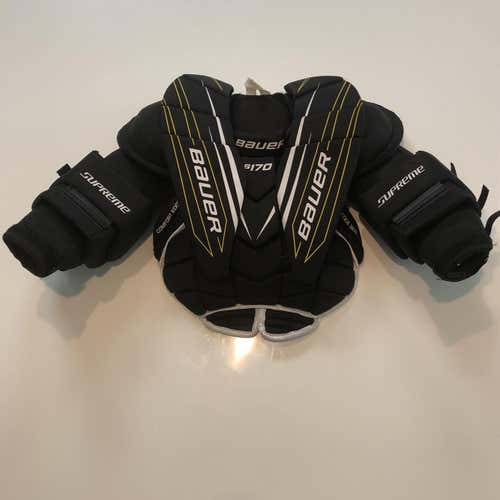 Junior Small Bauer Supreme S170 Goalie Chest and Arm Protector Goalie Chest Protector
