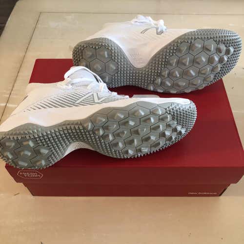 White Men's Turf Cleats Mid Cut