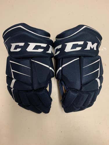 Navy Used CCM JetSpeed FT350 13"  Gloves