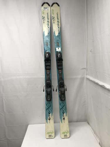 Used Rossignol Rocx 150 150 Cm Downhill Ski Womens Combo