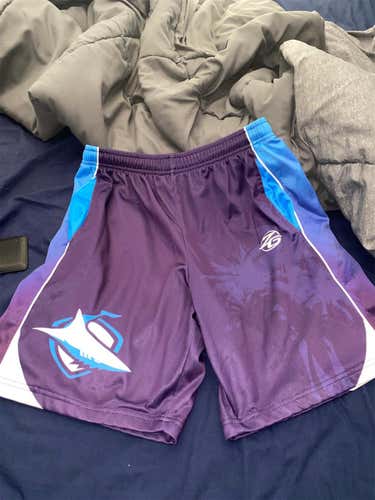 Team Florida Blue/Purple Men's Medium Lacrosse Shorts