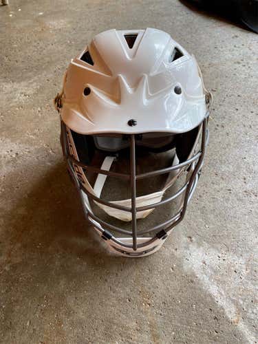 White Adult Player's Cascade CPV-R Helmet