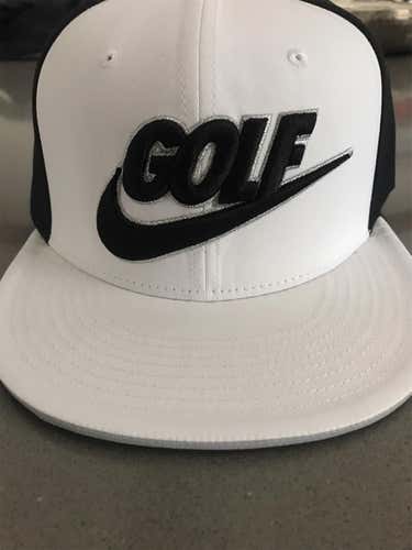 New White Unisex One Size Fits All Nike Golf SnapBack