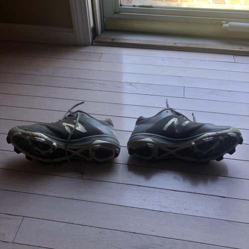 Gray Used Molded Cleats New Balance