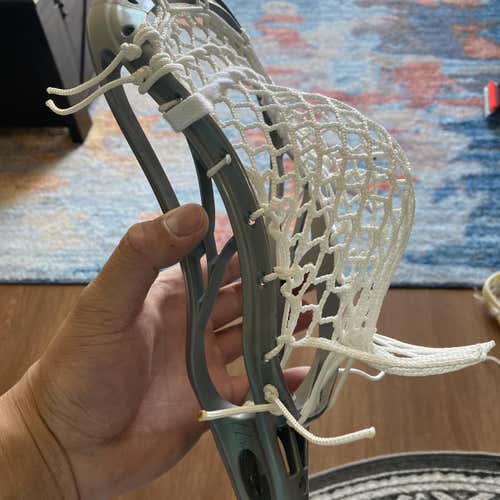 Silver New Strung Evo X Head With Semi Hard Mesh
