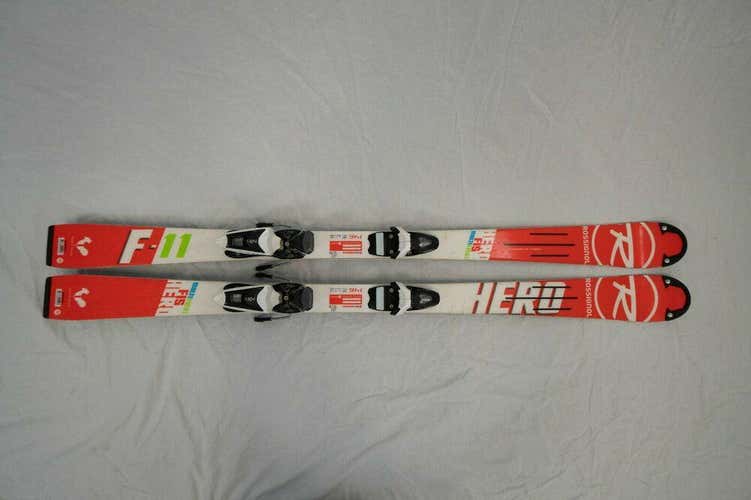 Rossignol Hero FIS F-11 Multi Event Skis 146 Cm with Look NX7 Bindings