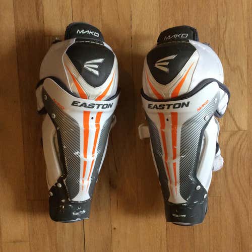 Used Easton Mako  Shin Pads 11”