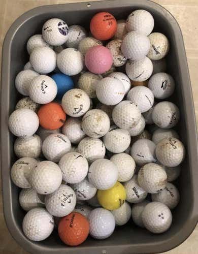 Hit Away/ Range Balls 100 Pack (make offers)