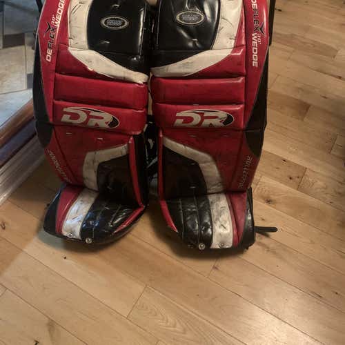 Red 36” Dr Goalie Pads
