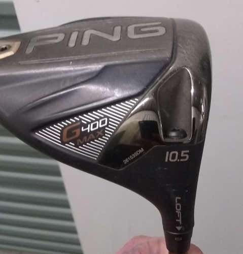 Ping G400 Max Regular Flex 10.5 Loft Driver Right handed