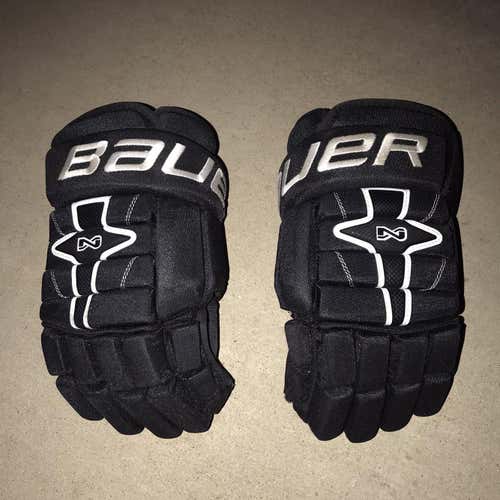 Black Senior Bauer Nexus N7000 14" Gloves