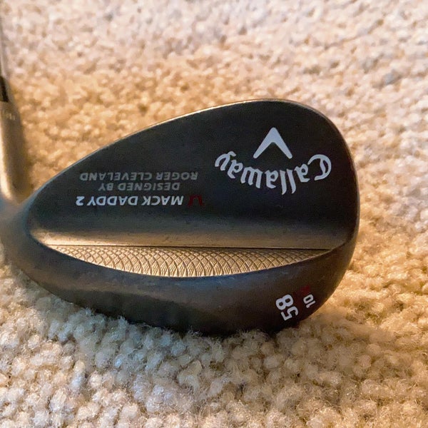 Used Right Handed Mack Daddy 2 Slate Steel Shaft Wedge