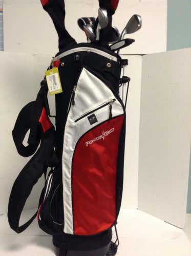 Used Powerbilt Pro Power 9 Piece Steel Regular Golf Mens Package Sets