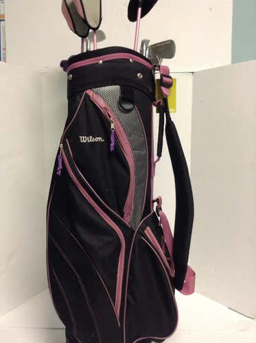 Used Wilson Hope 11 Piece Steel Regular Golf Womens Package Sets