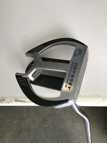 Used Odyssey 2 Ball Fang Mallet Golf Putters