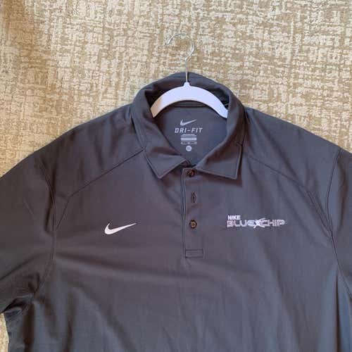 Jake Reed Nike Blue Chip Lacrosse Camp Nike Polo Men's XL