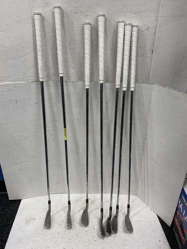 Used Callaway X Hot Pro 4i-pw Steel X Stiff Golf Iron Or Hybrid Sets