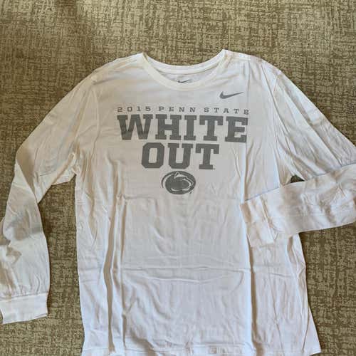 2015 Penn State Football Whiteout Nike Shirt Men’s XL