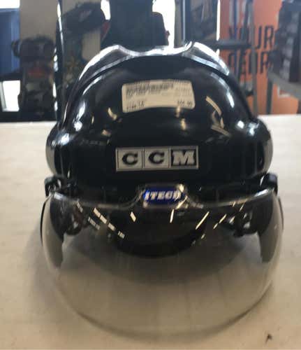 CCM Used Large Black Helmet