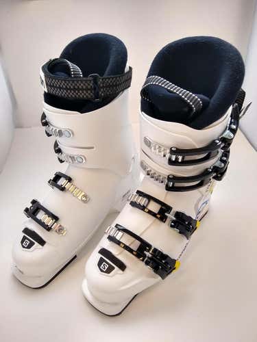 Used Salomon Xmax 60t 255 Mp - M07.5 - W08.5 Downhill Ski Womens Boots