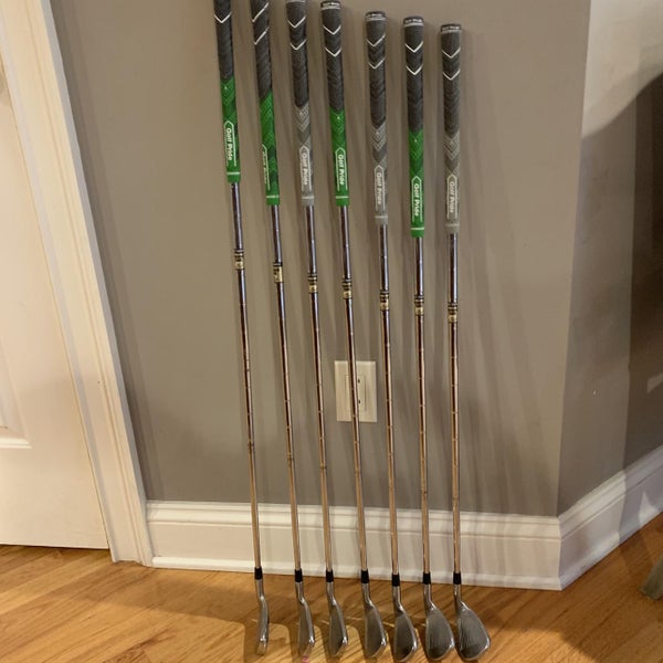 Men's Left Hand X-20 Tour Stiff Flex Steel Shaft Iron Set
