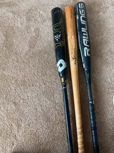 Used DeMarini 34" Bat