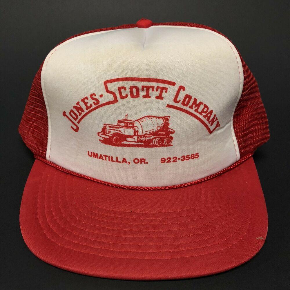 Vintage Scott's Wood Products Trucker Hat