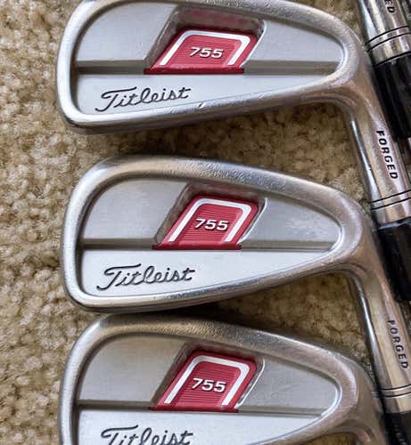 Men's Right Handed Stiff Flex Steel Shaft Iron Set