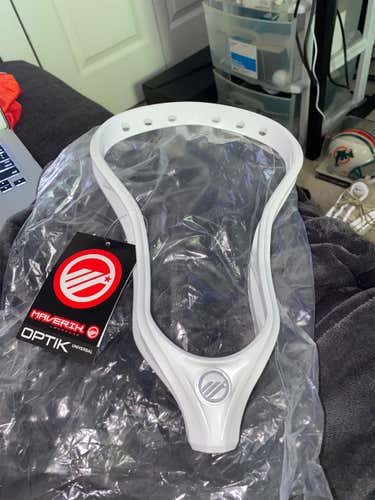 White New Attack & Midfield Unstrung Optik Head