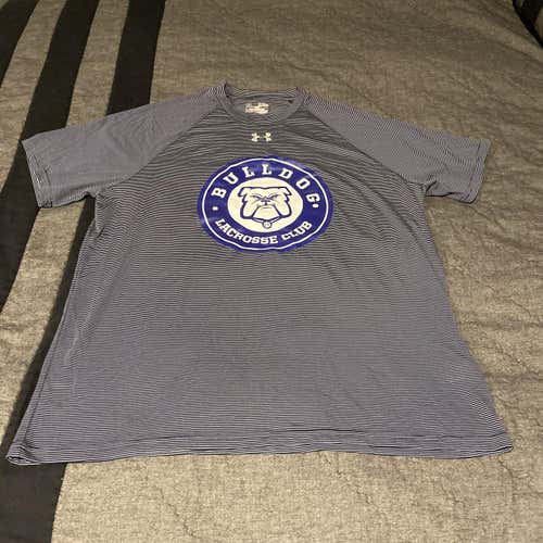 Yale Bulldogs Lacrosse Club  Men's XL Under Armour Shirt