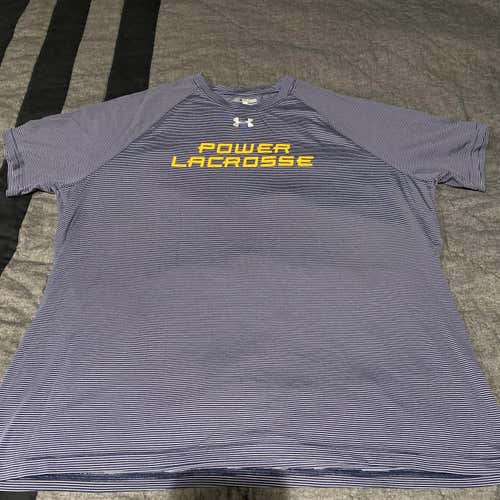 Albany Power Lacrosse Club Men's XXL Under Armour Shirt