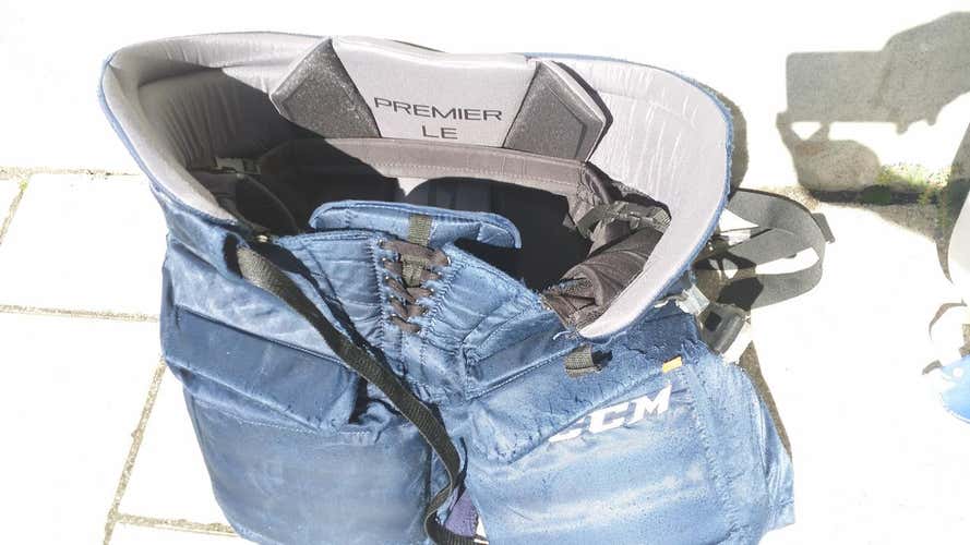 Used Senior XL CCM Premier Pro Hockey Goalie Pants