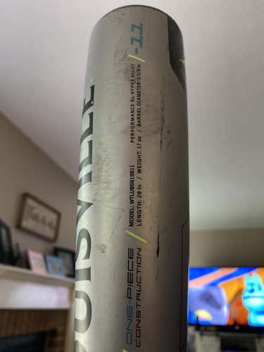 Used Kid Pitch (9YO-13YO) 2019 Louisville Slugger Composite Solo 619 Bat (-11) 17 oz 28"